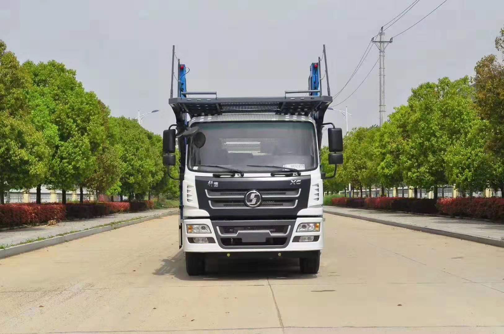 hjc888黄金城重工陕汽轩德五位轿运车