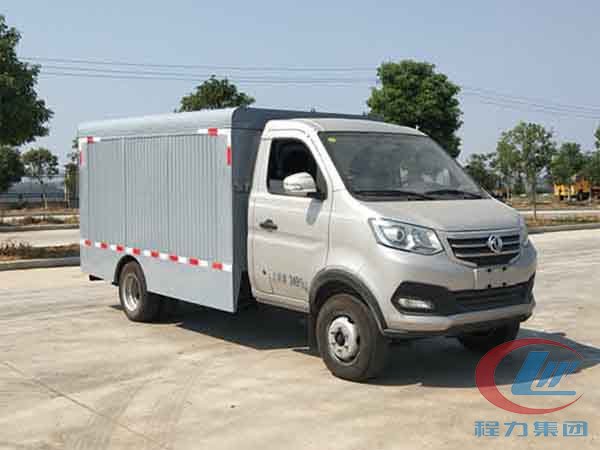hjc888黄金城新能源纯电动密闭式桶装垃圾车