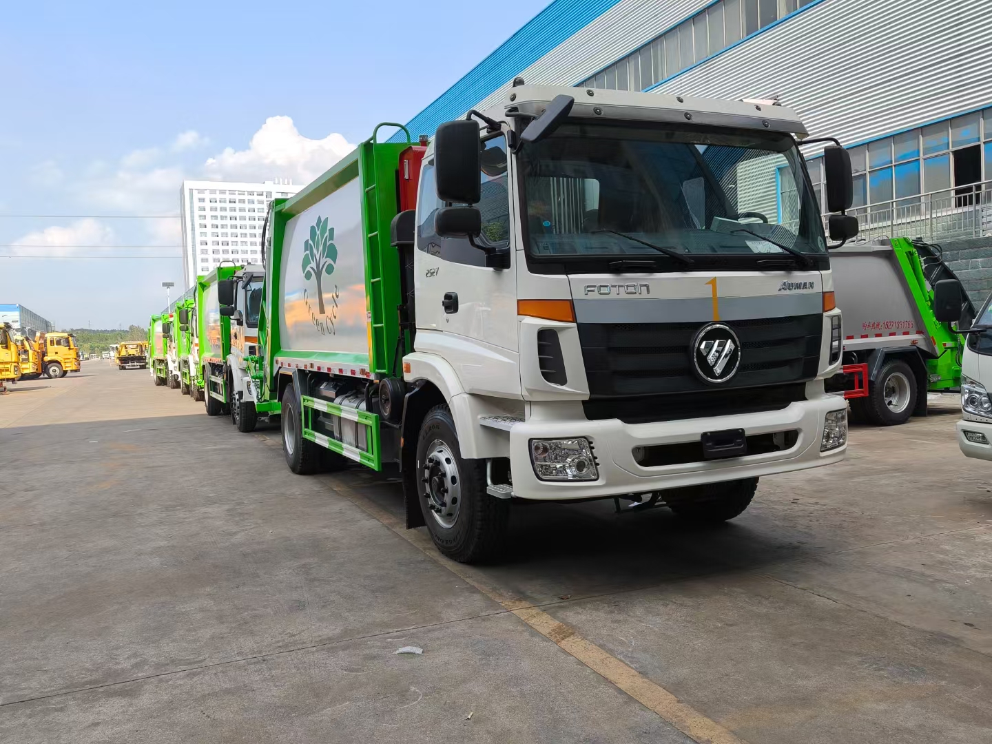 hjc888黄金城压缩车厂家直销